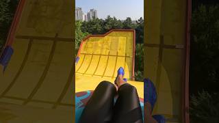 I went down backwards 😭 waterslide shortsfeed shortsvideos [upl. by Sharona]