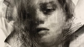 BEAUTY OUT OF CHAOS charcoal drawing tutorial [upl. by Ileyan]