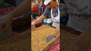 Must try Freshly made Peanut Candy Bar  Street Food Thailand [upl. by Ytak]