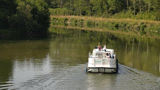 Canal boat holidays in Burgundy Nivernais  Locaboat Holidays [upl. by Enatan]