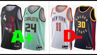 Every NBA City Edition Jersey GRADED 202425 [upl. by Aenat]