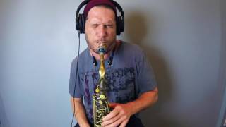 SAXOTRONIC  SCOTT PADDOCK sax jam over MY WAY by CALVIN HARRIS  saxophone [upl. by Lunna]