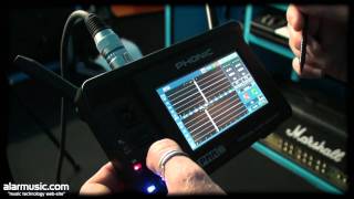 PHONIC PAA6 DEMO VIDEO ANALIZZATORE AUDIO TOUCH SCREEN [upl. by Akinas]