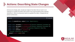 NgRx Essentials Defining Actions Reducers Selectors in Angular  Chapter 8310 State Management [upl. by Angelo267]