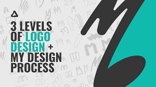 3 Levels of Logo Design Meh Good amp Great  My Logo Design Process  Affinity Designer [upl. by Enytsirk]