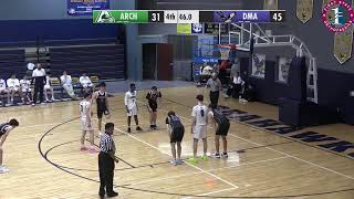 Boys basketball Archmere vists DMA [upl. by Lanta]