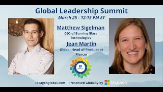 Watch our Day 3 Keynote Power Chat led by Matt Sigelman CEO of Burning Glass Technologies [upl. by Packston]