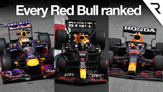 Ranking every Red Bull F1 car [upl. by Ventura]