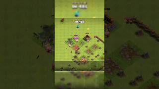 Clash of clans bettle small town attack gaming ytshorts coc clashofclans shorts [upl. by Konopka]