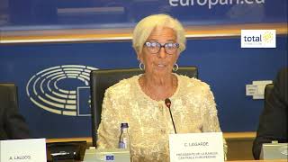 Economia Lagarde quotI tassi rimarranno bassi linflazione deve raggiungere il 2quot [upl. by Airamesor959]