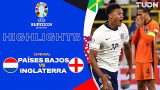 HIGHLIGHTS  Países Bajos vs Inglaterra  UEFA EURO 2024  Semis  TUDN [upl. by Lukas]