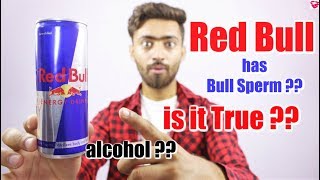 Does red bull have bull sperm and alcohol  Explained in Hindi  QualityMantra [upl. by Lindahl]