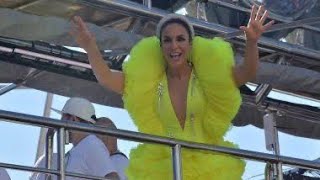 Ivete Sangalo  Carnaval 2019 Bloco CorujaSábado  Compilação de Entrevistas  Trechos do desfile [upl. by Farkas]