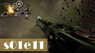 X4 Foundations s01e11  Andocken auf dem Albatros Lets Play Gameplay German Deutsch [upl. by Rollin]