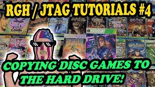 RGH  JTAG TUTORIALS  4  COPYING DISC GAMES IN AURORA  FREESTYLE  HOW TO UPDATE GAMES [upl. by Gereron]