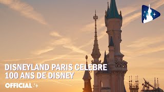 Disneyland Paris célèbre 100 ans de Disney [upl. by Atorod]