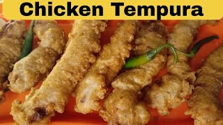 Chicken Tempura fried Tempura chicken recipe  Tarkaa house [upl. by Laerdna]