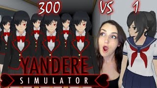 300 Nemesis Chans VS 1 Yandere  Yandere Simulator Survival Mod [upl. by Kannan855]