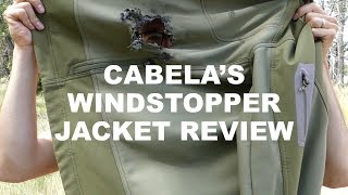 CABELAS WINDSTOPPER JACKET REVIEW [upl. by Cherian127]