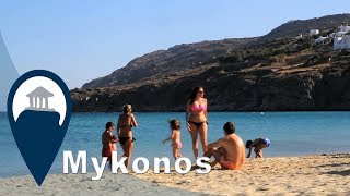 Mykonos  Kalo Livadi beach [upl. by Melborn]