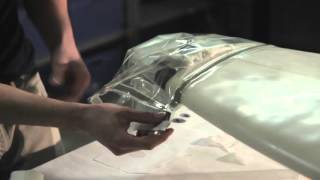 Surfboard Fiberglass Tail Repair Video [upl. by Ahsertal]