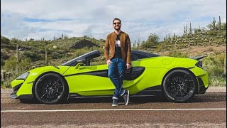 NEW McLaren 600LT Spider First Drive Review  McLarens Best Car [upl. by Ociral]