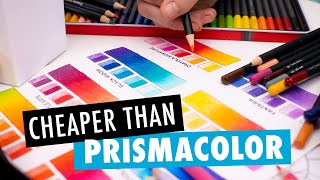 The BEST Prismacolor ALTERNATIVES I put 7 affordable colored pencil sets to the test [upl. by Woolcott]