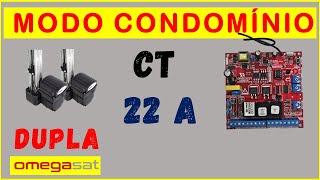 Como Ativar ou Desativar Modo Condomínio CT 22A Omegasat [upl. by Ahsatniuq]