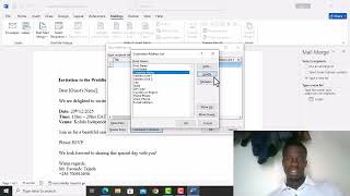 How To Mail Merge In MS Word [upl. by Attaynik]