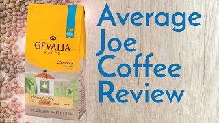 Gevalia Kaffe Colombia Coffee Review [upl. by Apollo]