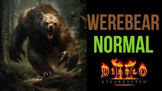 Pt Normal Diablo 2  HELL BEAR RUN  This Build Needs HELP [upl. by Ellehctim]