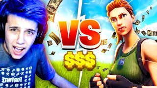 FAN CHALLENGED me to a 1V1 WAGER LIVE Fortnite Battle Royale [upl. by Robi]