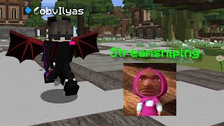 The Most INSANE Minecraft Battle Youll Ever See  Minecraft Streamsniping [upl. by Goren]