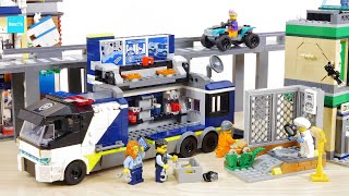 レゴ シティ ポリストラック犯罪ラボ 60418 ／ LEGO City Police Mobile Crime Lab Truck Speed build amp Review [upl. by Incrocci]