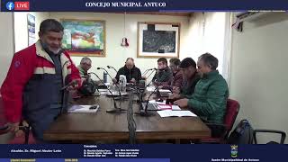 Sesión N° 117 del Concejo Municipal de Antuco [upl. by Nnylahs252]