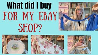 Making money Buying for my eBay shop [upl. by Eimmac]