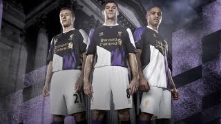 New Liverpool FC Third Kit Season 201314  Official Video [upl. by Chamberlain]