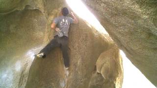 Bishop Bouldering Lactose Intolerant V5 [upl. by Julita]