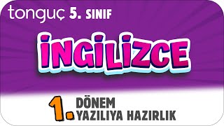 5Sınıf İngilizce 1Dönem 1Yazılıya Hazırlık 📑 2025 [upl. by Yroffej]