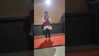 JIYANSH singing Gananayak Song ganesh gananayaka [upl. by Guy]