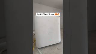 JioAirFiber Is A Scam LIVE PROOF😡  Jio Air Fiber Honest Review shorts jioairfiber jio jio5g [upl. by Alyhs]