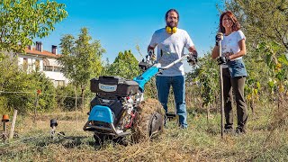 SOVESCIO AUTUNNALE LAVORAZIONE DEL TERRENO E SEMINA CON OrtoDaColtivare [upl. by Pancho]