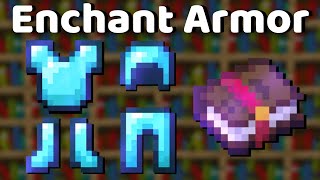 BEST Armor Enchantments in Minecraft 121 Java and Bedrock [upl. by Dust798]