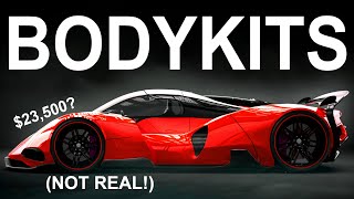 Top 5 Exotic Cars That Are ACTUALLY BODYKITS [upl. by Nore]