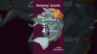 Ranking Quints Part 1 CreditsEvolayersen [upl. by Trah]