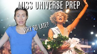 Why Miss USA was so late  Miss Universe 2021 Prep [upl. by Scibert]