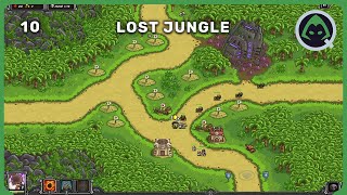 10 Lost Jungle  Kingdom Rush Frontiers [upl. by Rap]