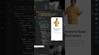 Gada Electronics App Using Flutter🚀🚀 flutter flutterdeveloper programming coding [upl. by Ahsikahs]