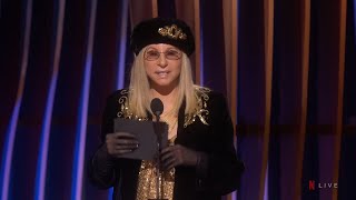 Barbra Streisand SAG Lifetime Achievement Award Acceptance Speech  SAG awards 2024 [upl. by Enyt]