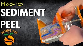 How to Make Sediment Peels from the Geologists Squeeze Box [upl. by Livy]